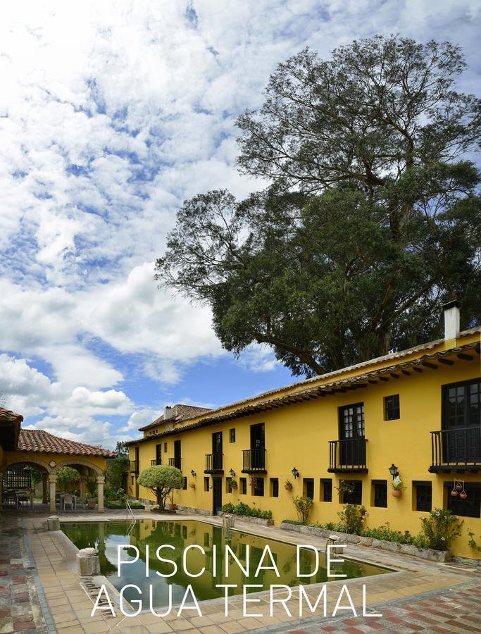 Hotel Hacienda El Salitre Paipa Exterior foto